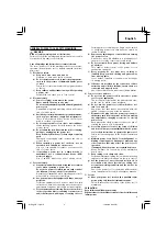 Предварительный просмотр 5 страницы Hitachi SB-75 (B) Handling Instructions Manual