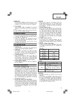 Предварительный просмотр 11 страницы Hitachi SB-75 (B) Handling Instructions Manual