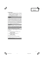Предварительный просмотр 13 страницы Hitachi SB-75 (B) Handling Instructions Manual