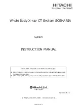 Hitachi SCENARIA Instruction preview