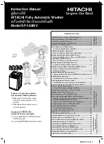 Предварительный просмотр 1 страницы Hitachi SF-120MV Instruction Manual