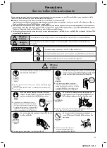 Предварительный просмотр 3 страницы Hitachi SF-120MV Instruction Manual