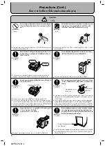 Предварительный просмотр 6 страницы Hitachi SF-120MV Instruction Manual