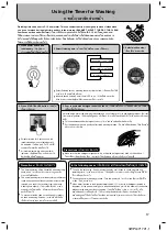 Предварительный просмотр 17 страницы Hitachi SF-120MV Instruction Manual