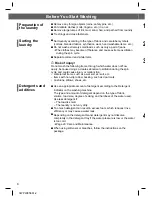 Preview for 8 page of Hitachi SF-140SV Operating & Installation Instructions Manual