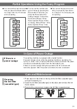 Предварительный просмотр 21 страницы Hitachi SF-80XA Operating & Installation Instructions Manual