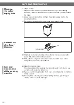 Предварительный просмотр 22 страницы Hitachi SF-80XA Operating & Installation Instructions Manual