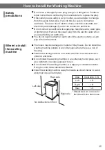 Предварительный просмотр 25 страницы Hitachi SF-80XA Operating & Installation Instructions Manual