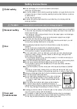 Preview for 4 page of Hitachi SF- 80XB Operating & Installation Instructions Manual