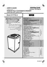 Hitachi SF-P105JJ User Manual preview