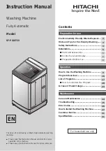 Hitachi SF-P130TCV Instruction Manual preview