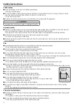 Preview for 4 page of Hitachi SF-P130TCV Instruction Manual