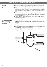 Preview for 26 page of Hitachi SF-P130XWV Operating & Installation Instructions Manual