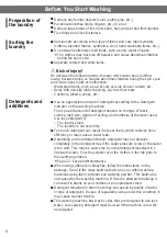 Preview for 8 page of Hitachi SF-P200XWV Operating & Installation Instructions Manual