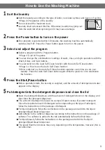 Preview for 9 page of Hitachi SF-P200XWV Operating & Installation Instructions Manual