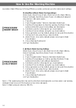 Preview for 14 page of Hitachi SF-P200XWV Operating & Installation Instructions Manual