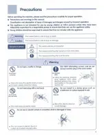 Preview for 3 page of Hitachi SF-P90DJ User Manual