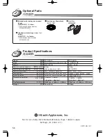 Preview for 56 page of Hitachi SF-S55GR User Manual