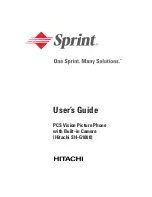 Предварительный просмотр 1 страницы Hitachi SH-G1000 User Manual