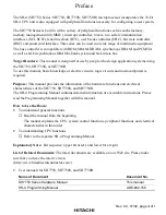 Preview for 3 page of Hitachi SH7750 series Hardware Manual