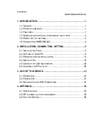 Preview for 3 page of Hitachi SINELINK 24G User Manual