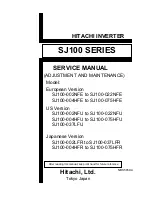 Hitachi SJ100 Series Service Manual preview