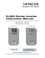 Hitachi SJ300 Series Instruction Manual предпросмотр