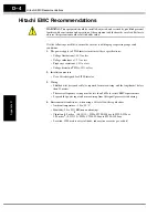 Предварительный просмотр 288 страницы Hitachi SJ300 Series Instruction Manual