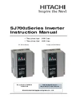 Preview for 1 page of Hitachi SJ700-004LFU2 Instruction Manual