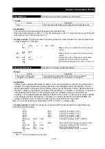 Предварительный просмотр 81 страницы Hitachi SJ700 Series Software Instruction Manual