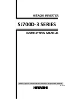 Hitachi SJ700D-004L Instruction Manual preview