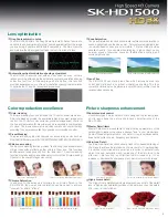 Preview for 3 page of Hitachi SK-HD1500-S2 Brochure & Specs