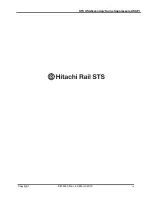 Preview for 6 page of Hitachi SM 6145 Installation Operation & Maintenance