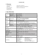 Предварительный просмотр 2 страницы Hitachi SM0328 Service Manual