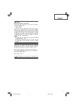 Preview for 9 page of Hitachi SP 18SB Handling Instructions Manual