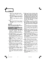 Preview for 16 page of Hitachi SP 18SB Handling Instructions Manual