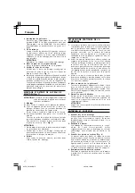 Preview for 18 page of Hitachi SP 18SB Handling Instructions Manual