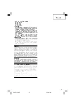 Preview for 19 page of Hitachi SP 18SB Handling Instructions Manual