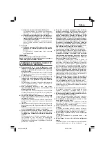 Preview for 21 page of Hitachi SP 18SB Handling Instructions Manual