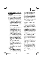 Preview for 25 page of Hitachi SP 18SB Handling Instructions Manual