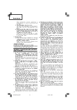 Preview for 26 page of Hitachi SP 18SB Handling Instructions Manual