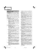 Preview for 30 page of Hitachi SP 18SB Handling Instructions Manual