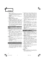 Preview for 38 page of Hitachi SP 18SB Handling Instructions Manual