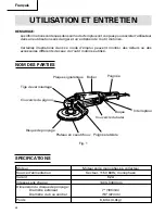 Предварительный просмотр 24 страницы Hitachi SP18V Instruction Manual And Safety Instructions