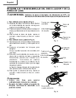 Предварительный просмотр 42 страницы Hitachi SP18V Instruction Manual And Safety Instructions