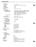 Preview for 2 page of Hitachi SR-2004 Service Manual