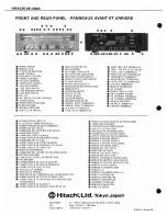 Предварительный просмотр 38 страницы Hitachi SR-2004 Service Manual