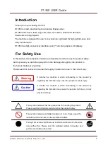 Предварительный просмотр 4 страницы Hitachi ST-350 User Manual