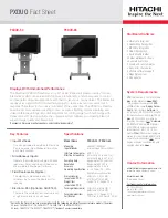 Preview for 1 page of Hitachi StarBoard AH00201 Fact Sheet