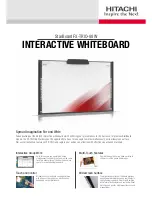 Hitachi StarBoard FX-TRIO-88W Specification preview